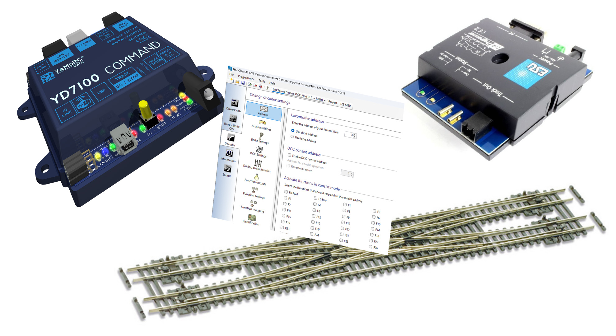 Layout wiring and DCC programming