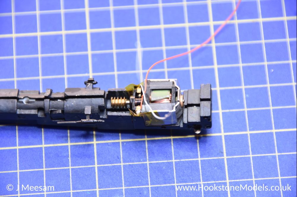 Convert Bachmann USA Class J to DCC