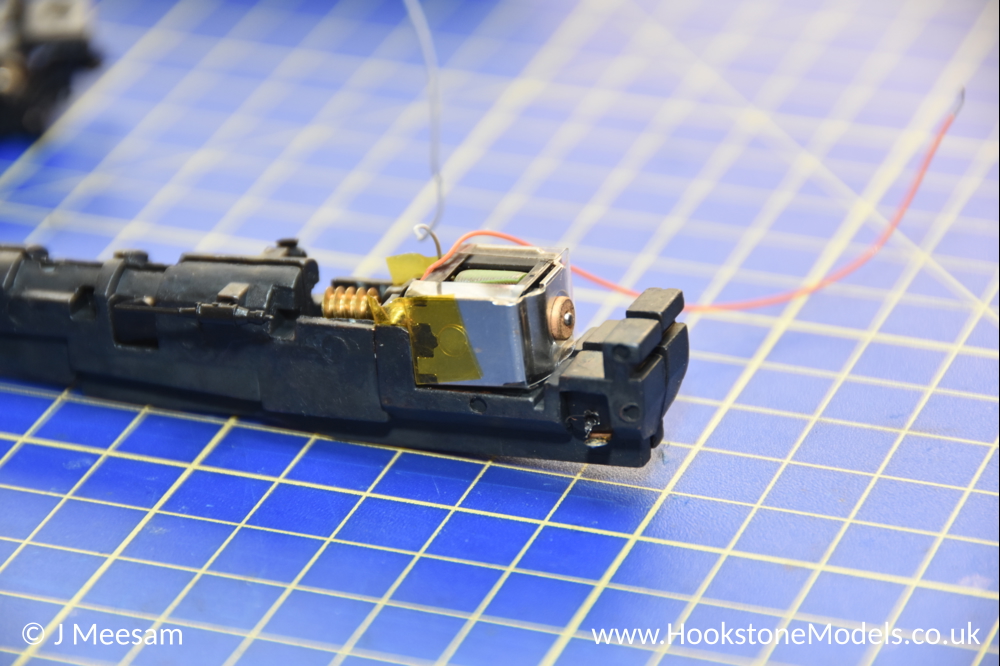 Convert Bachmann USA Class J to DCC