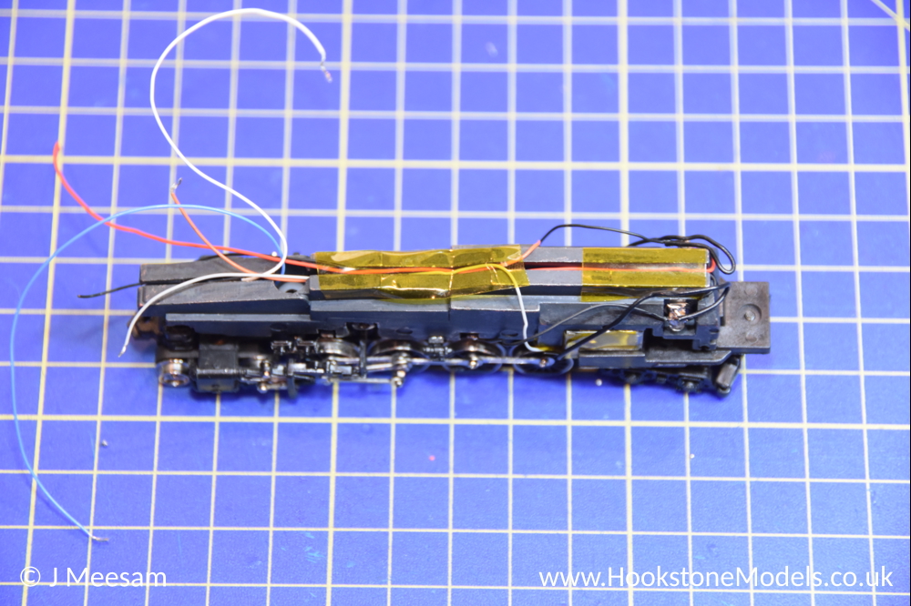 Convert Bachmann USA Class J to DCC