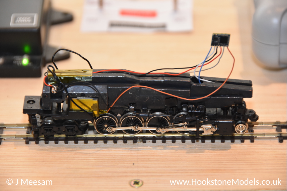 Convert Bachmann USA Class J to DCC