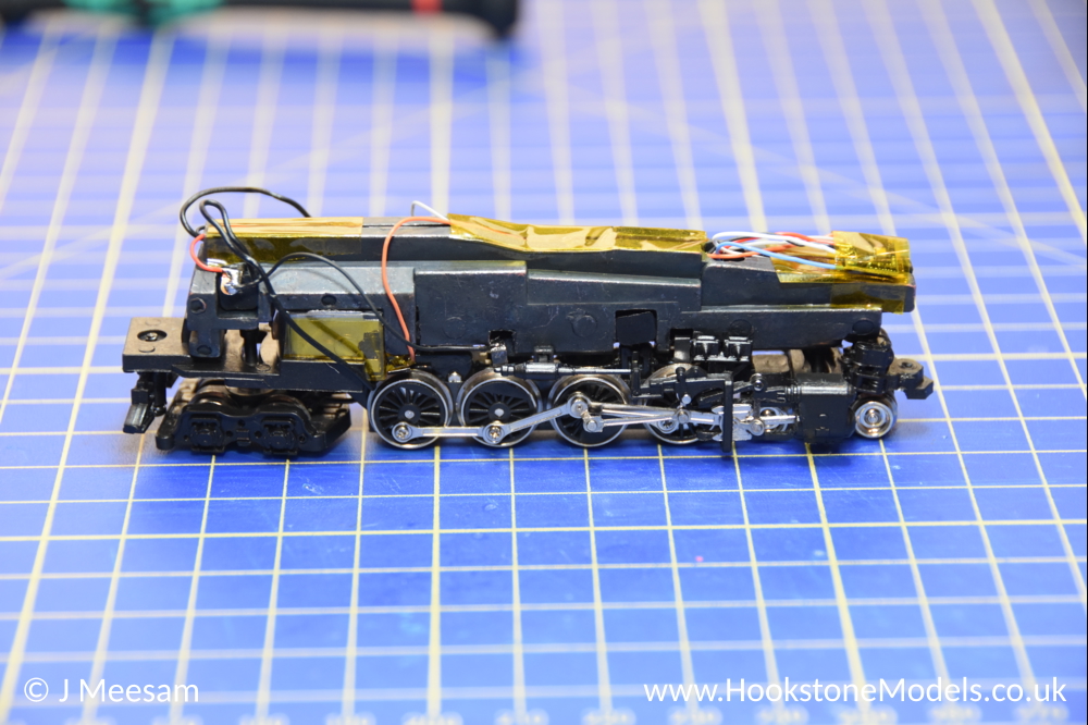 Convert Bachmann USA Class J to DCC