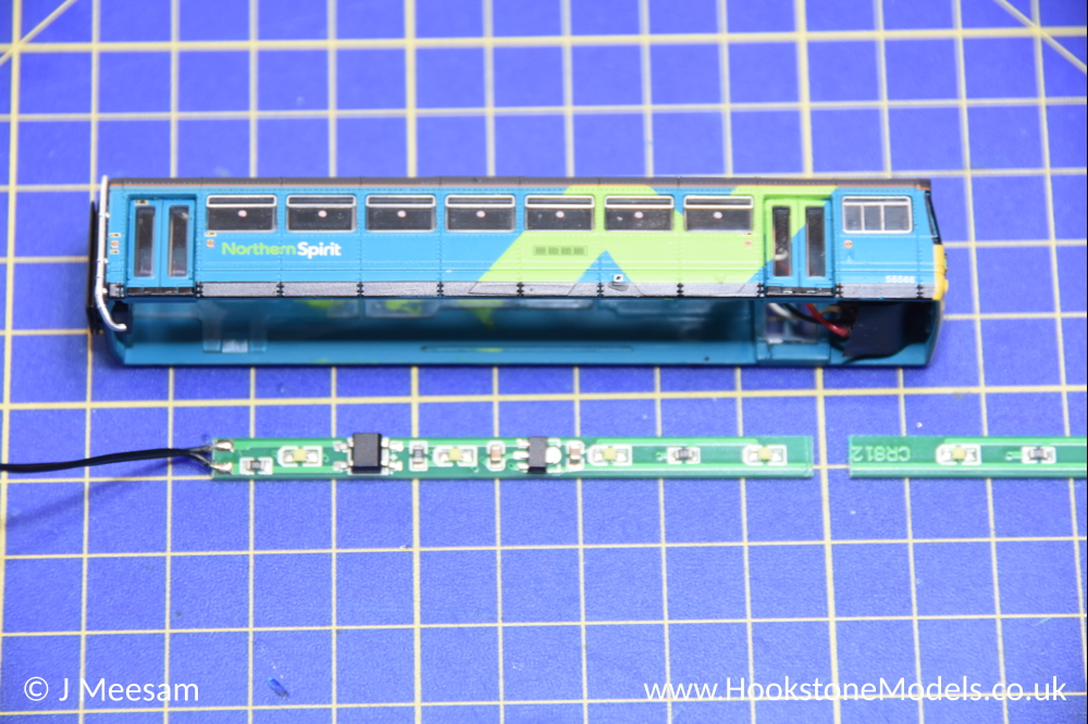 Dapol Class 142 lightbar installation