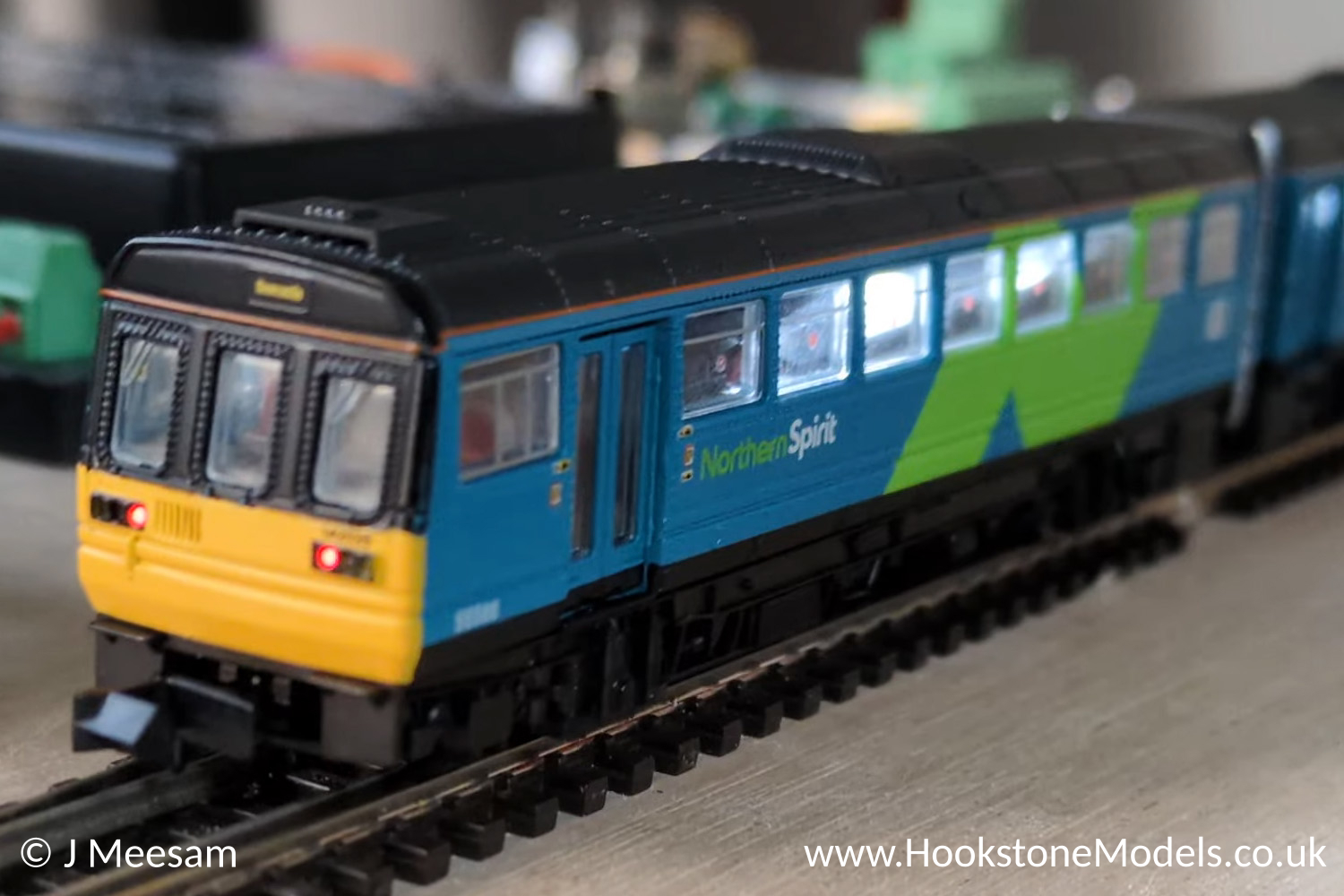 DCC Sound conversion of Dapol Class 142 Pacer models. The standard DCC sound conversion involves fitting a speaker and sound decoder into the motorized car. We can also fit a decoder into the dummy car so that the directional lighting works correctly on DCC. Light bars can be fitted into both cars.