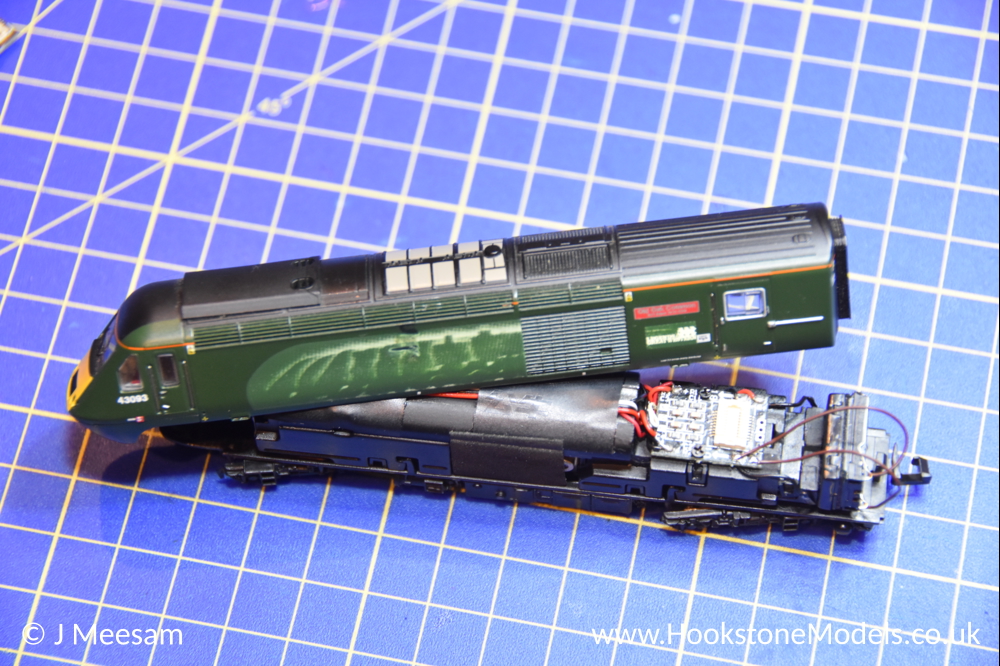 Convert Dapol Class 43 HST to DCC Sound