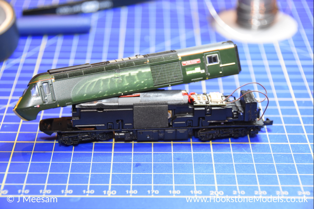Convert Dapol Class 43 HST to DCC Sound