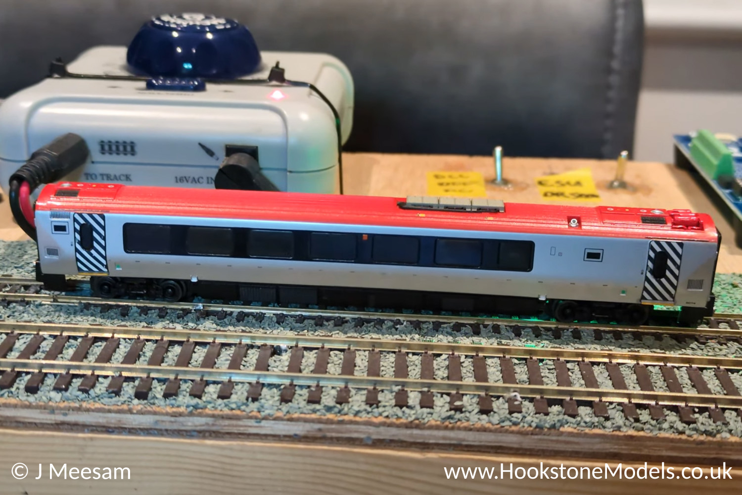 DCC Sound conversion of Dapol Class 220 and Class 221 models. The standard DCC sound conversion involves fitting a speaker and sound decoder into the motorized centre car. It is also possible to fit additional speakers and sound decoders into the leading/trailing dummy driving cars for a super realistic effect - please contact usif you are interested in this.