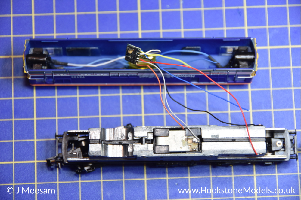 Convert Dapol Class 73 to DCC