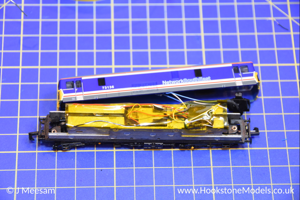 Convert Dapol Class 73 to DCC