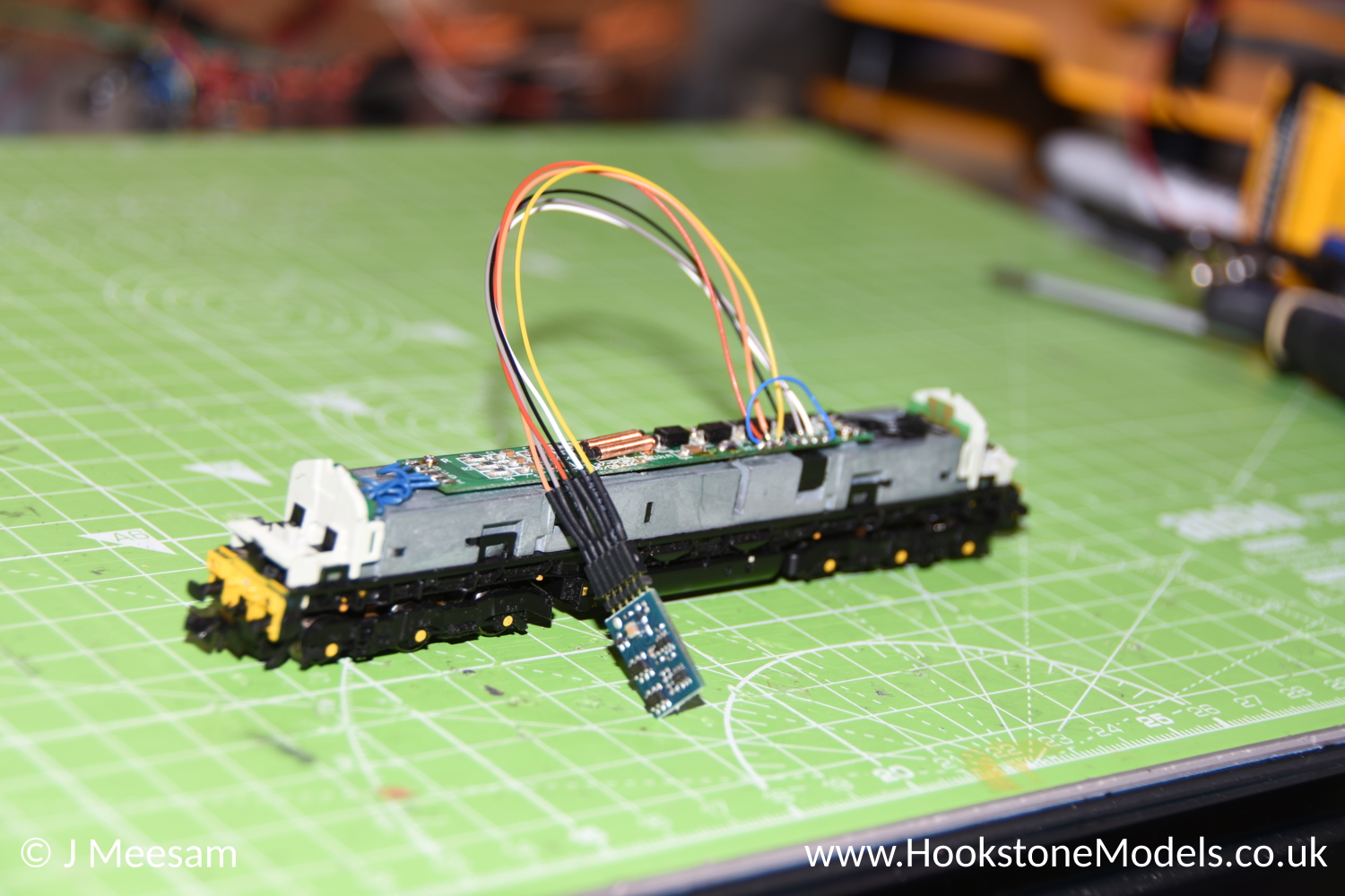 DCC conversion of any Graham Farish N Gauge diesel or electric loco that is marked 'DCC PCB Ready'.These models have solder points on their main PCBs for retrofitting a DCC decoder to, which make these models very cost effective to convert.