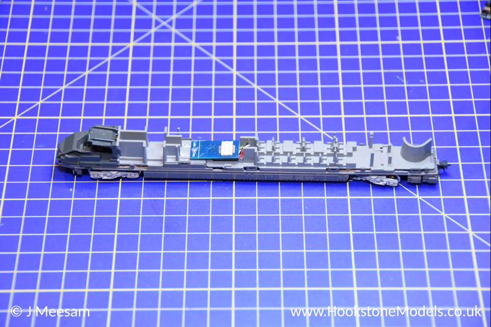 Convert Kato Class 800 first class driving car to DCC Sound