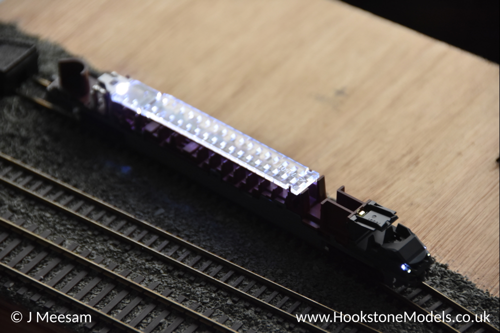 Install Kato Class 800 interior lighting