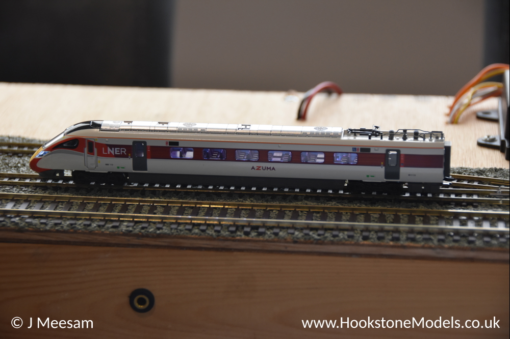 Install Kato Class 800 interior lighting
