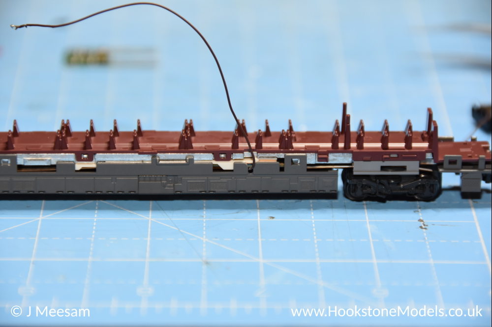Convert Kato Class 800 motorized car to DCC Sound