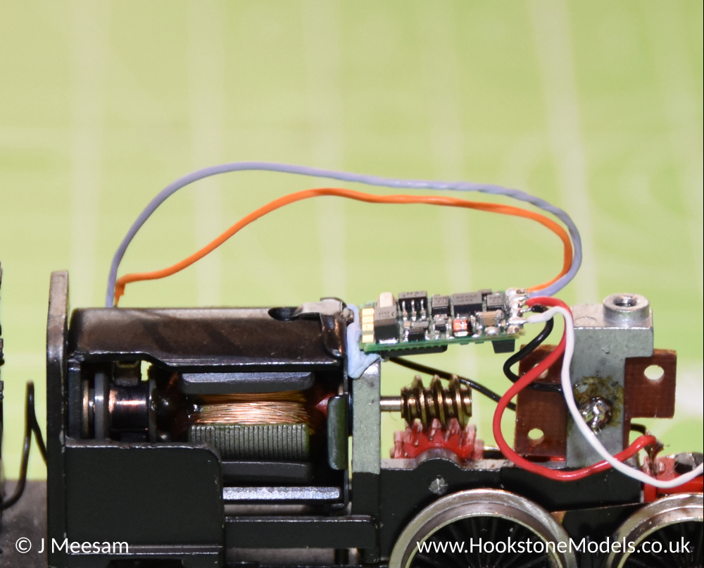 Convert Minitrix steam locos to DCC