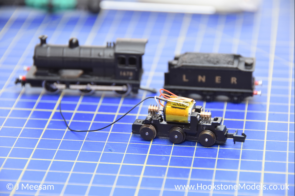 Convert Union Mills Class J26 loco to DCC