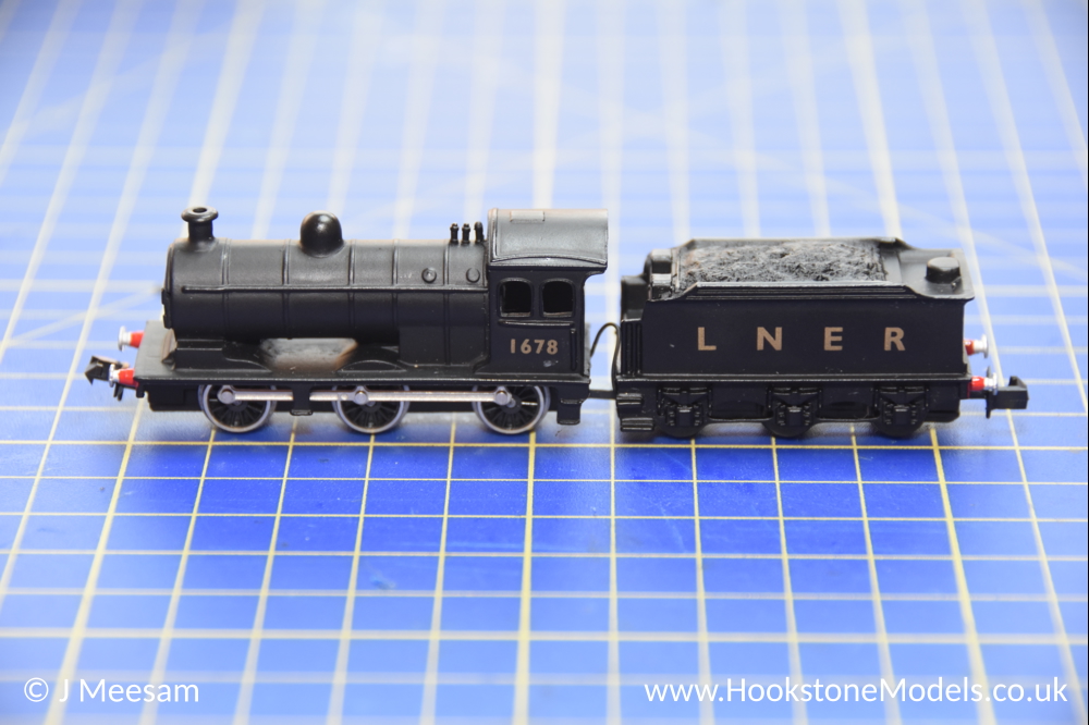 Convert Union Mills Class J26 loco to DCC