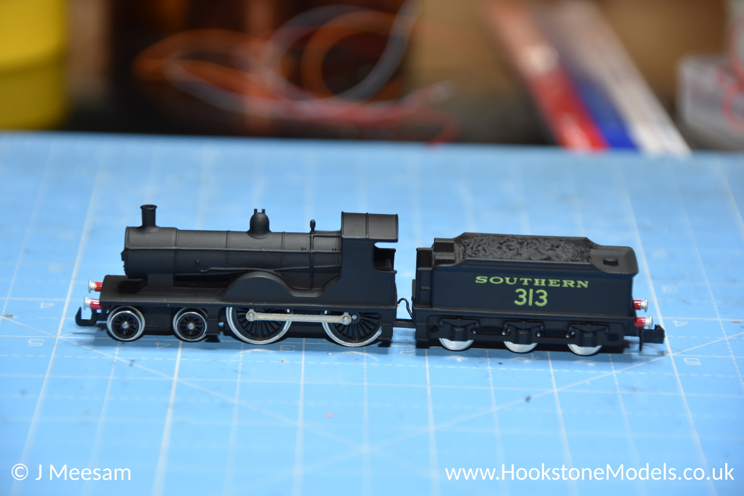 Conversion of Union Mills N Gauge steam loco to DCC